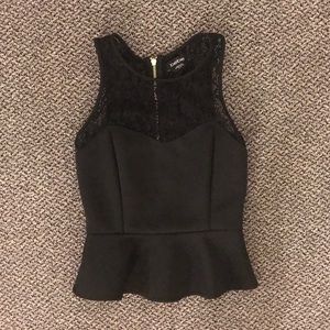 BEBE Lace Top